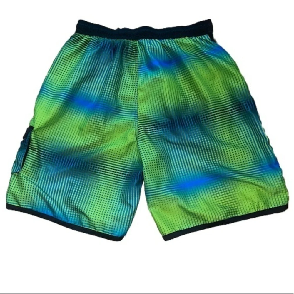 Nike board shorts swim trunks mesh lining graphic